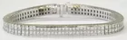 Fancy 18K Bracelet w/Diamonds