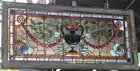 25x53 in. Ornate Stained Glass Window