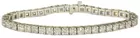 14K Bracelet w/10 Cttw Diamonds