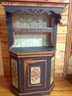 Scandinavian Opentop Hutch Handpainted