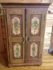 Hand Painted Scandinavian Wardrobe