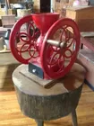 Double wheel coffee grinder
