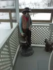 cowboy lawn ornament
