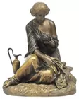 9-in. Tall Gilt Bronze Water Goddess