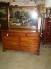 LINK-TAYLOR SOLID MAHOGANY DRESSER