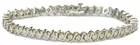 14K White Gold Diamond Tennis Bracelet