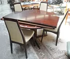 Danish Modern Rosew'd Table & Chairs