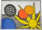 Hand-signed Calder Litho