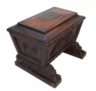 Antique Wooden Wine Cellarette