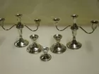 LARGE STERLING CANDLE HOLDER