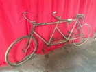 Liberty Double Bicycle w/Wooden Wheels
