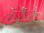 ClevelandDouble Bicycle -Wooden Wheels