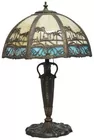 22-in. Tall Slag Glass Lamp