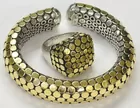 18K & Sterling John Hardy Ring & Bangle