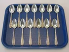 140 piece Stieff sterling flatware set