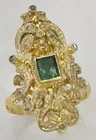18K Gold Ring w/1.58 Ct. Emerald