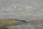 Sgd. Emile Gruppe Oil on Canvas Landscape