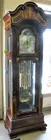 Inlaid Sligh Grandfather Clock w/Pillars