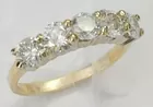 2.25 Cttw 5-Diamond Band