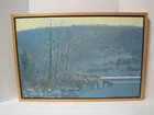 Framed Acrylic On Canvas - Local Artist Ed Kellogg