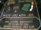 GOLF CLUB CAST IRON SIGN