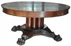 Antique Pawfoot Mahogany Table
