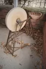 Large Grinding Wheel Stone on Seat