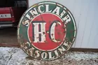 Sinclair Gasoline Advertising Sign