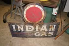 Vintage Indian Oil Advertising Sign