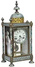 Ornate Enamelled Clock