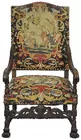 Ornate Needlepoint Chair