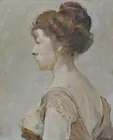 Oil Painting, Portrait of Woman