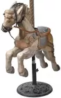 Old Wood Carved Carousel Horse