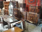 Antq. Inlaid Bedroom Suite