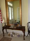 LARGE GOLD LEAF ENTRANCE MIRROR