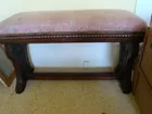 CARVED BENCH