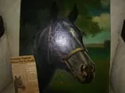 OIL PAINTING BLACK JACK