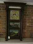 Mahogany C & N Jerome 8-Day Repeating Brass Clock