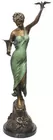 Lg. Bronze on Marble of Woman