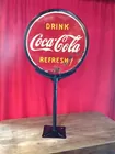 Lollipop Coca-Cola Advertising Sign