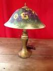 Reverse Painted Shade Lamp