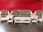 7 Piece Wicker Set
