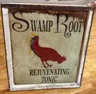 Swamp Root Rejuvenating Tonic GlassSign