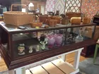 Oak Show Case by Sun MFG CO.