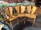Rustic Log Bench