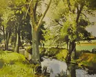 Oil Painting sgd. Gerard Passet