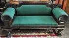 Empire Carved Sofa with Paw Feet