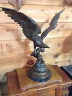 Large Bronze Eagle Statue