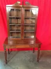 Early 16 Pane Walnut Plantation Desk