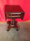 Dropleaf 2 Drawer End Table
